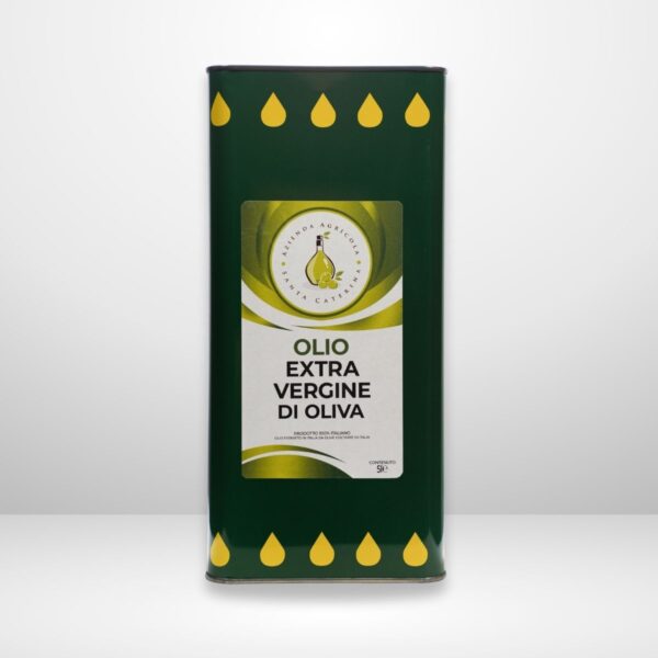 OLIO EXTRAVERGINE DI OLIVA - TANICA 5 LITRI